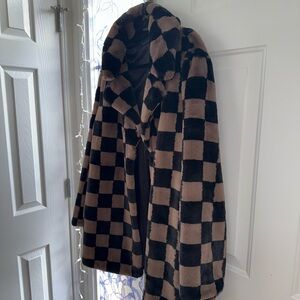 House of Harlow 1960 checker coat
